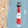 Lemodo LED Gartenleuchte Solar Leuchtturm mit rotierender LED-Beleuchtung, Gartendeko, LED fest integriert, Tageslichtweiß, rotuierende Lichtkegel Bild 2