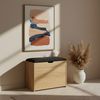 BOXIMO Schuhschrank Shoe cabinet with seating and pull-out shelves VAULT, 57 x 30 x 53 cm (Schuhschrank VAULT mit Sitzbank) Bild 2
