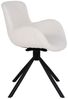 Esszimmerstuhl Nilla / Amorim, Metall, Polyester, Weiß, 59 x 83 x 58 cm Bild 3