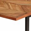 vidaXL Esstisch 180x90x75 cm Massivholz Akazie 373619 Bild 5