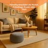 Relaxdays Pouf mit Cordbezug Bild 3