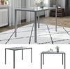 Esstisch Grand Grau 120 x 70 cm Vicco Bild 2