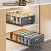 GarveeMore Küchenorganizer-Set Ausziehbarer Schrankorganisator Erweiterbare Küchenschubladen Robuster, (2-tlg) Bild 2