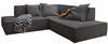 KAWOLA Sofa SAMU Ecksofa Stoff anthrazit Recamiere rechts 72 x 224 x 226 cm Bild 3