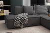 KAWOLA Sofa SAMU Ecksofa Stoff anthrazit Recamiere rechts 72 x 224 x 226 cm Bild 4