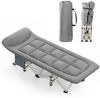 CALIYO Feldbett Campingbett feldbett klappbar, Faltbar Gästebett bis 150 kg für Indoor, Outdoor, Strand und Garten Bild 5