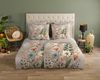 good morning Wendebettwäsche Ingrid, Renforcé, 2 teilig, 100% Baumwolle, Renforcé, Reißverschluss, Wendeoptik, Blumen, sand Bild 1