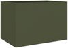 vidaXL Pflanzkübel Olivgrün 62x47x46 cm Stahl 841604 Bild 2