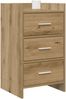 vidaXL Nachttische Artisan-Eiche 40 x 36 x 70 cm Holzwerkstoff 8011034 Bild 2