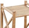 vidaXL Standregal mit 4 Böden Quadratisch Bambus 242492 Bild 3