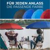 Styngard Sonnenschirm Stuhl Sonnenschirm für Liegestuhl mit UV Schutz 50+/120 cm Durchmesser Bild 3