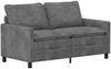 vidaXL Sofa Set 2 pcs Hellgrau Polyester 3417094 Bild 4