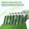 Hochbeet Metall 174x90x30cm Pflanzkübel Blumenkasten T-Etiketten Handschuhen Bild 4