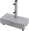 Doppler Granitsockel 25 kg Balkonsockel mit Rollen ø 25 x 48 mm Schirmsockel 85897 Bild 2