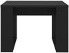 vidaXL Beistelltisch Schwarz 50x50x35 cm Holzwerkstoff 808622 Bild 4