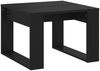 vidaXL Beistelltisch Schwarz 50x50x35 cm Holzwerkstoff 808622 Bild 2