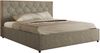 Polsterbett mit Bettkasten LARINO CLASSIC 160 x 200 cm Lattenrost und Gasdruckfedern, stabiles Bettgestell, modernes Design - Grau Strukture Bild 5