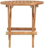 vidaXL Klappbarer Gartentisch 50x50x50 cm Teak Massivholz 315452 Bild 2