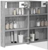 vidaXL Badezimmerspiegelschrank Graues Sonoma 40 x 10,5 x 60,5 cm 889028 Bild 3