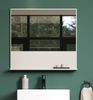 Badezimmer Spiegel Sao Paulo in Sand 80 x 74 cm Bild 5