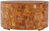 Couchtisch, Sofatisch 60x60x35 cm Teak Massivholz Bild 2