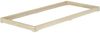 Einzelbett Niedrigbett unbehandeltes Holz 90x200 Fichte Tanne V-60.47N-09Rollrost inkl. Bild 2