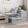 vidaXL Konsolentisch Beton Grau 91,5 x 35 x 38,5 cm Holzwerkstoff 891163 Bild 4