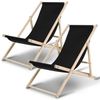 Clanmacy Gartenliege Klappbare Holz Strand Klappbar Liege Klapp Stuhl Strandliege Bild 4