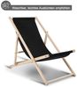Clanmacy Gartenliege Klappbare Holz Strand Klappbar Liege Klapp Stuhl Strandliege Bild 2