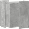 vidaXL Katzenklo Betongrau 42x42x51 cm Holzwerkstoff 857745 Bild 5