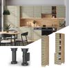 Apothekerschrank Fame-Line Eiche Paneel 30 cm Vicco Bild 2