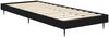 vidaXL Bettgestell Schwarz 75x190 cm Holzwerkstoff 832310 Bild 5