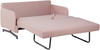 Schlafsofa 2-Sitzer Polsterbezug rosa BELFAST Bild 5