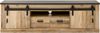 Home affaire Lowboard SHERWOOD, modernes Holz Dekor, mit Scheunentorbeschlag aus Metall, Breite 201 cm Bild 3