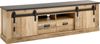 Home affaire Lowboard SHERWOOD, modernes Holz Dekor, mit Scheunentorbeschlag aus Metall, Breite 201 cm Bild 2