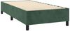 vidaXL Boxspringbett mit Matratze Dunkelgrün 90x190 cm Samt 3137878 Bild 4