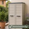 GarPet Garten-Geräteschrank Gartenschrank Wetterfest Outdoor Kunststoff Schrank Balkonschrank Bild 3
