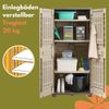 GarPet Garten-Geräteschrank Gartenschrank Wetterfest Outdoor Kunststoff Schrank Balkonschrank Bild 5