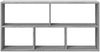 vidaXL Wandregal Grau Sonoma 100x25x50 cm Holzwerkstoff 853277 Bild 4