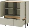 Kommode Lonitz LZ09 (Farbe: Sandbeige / Sandbeige + Geölte Eiche) Bild 2