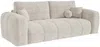 Vente-unique - BRIVANO Sofa Stoff Beige - B 100 cm x H 80 cm x L 224 cm Bild 2