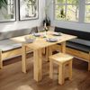 Eckbankgruppe Roman Goldkraft Eiche 180 x 180 cm mit Tisch Vicco Bild 5