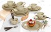 Seltmann Weiden Beat Color Glaze Kaffeeservice 18-teilig Grau-Beige Bild 3