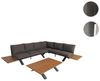 MCW Loungeset MCW-M62, (3-tlg), Mit verstellbaren Bodenschonern um Unebenheiten auszugleichen Bild 3