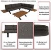 MCW Loungeset MCW-M62, (3-tlg), Mit verstellbaren Bodenschonern um Unebenheiten auszugleichen Bild 4