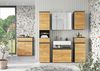 Kommode vito Mayor, Holzwerkstoff, Schwarz, Holzfarben, 78 x 95 x 34 cm Bild 4