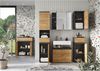 Kommode vito Mayor, Holzwerkstoff, Schwarz, Holzfarben, 78 x 95 x 34 cm Bild 5