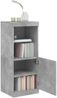 vidaXL Sideboard mit LED-Leuchten Betongrau 41x37x100 cm 836689 Bild 4