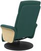 vidaXL Massagesessel mit Fußteil Dunkelgrün Stoff 356537 Bild 5