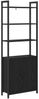 vidaXL Bücherregal Schwarz Eichen-Optik 60 x 24 x 161 cm Holzwerkstoff 883856 Bild 2